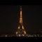 Eiffel Tower lit up to thank French health workers