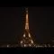 Eiffel Tower lit up to thank French health workers